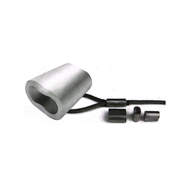 SAFETYLIFT Aluminium Ferrule JIS Type Ytre Oval Indre Timeglass Design