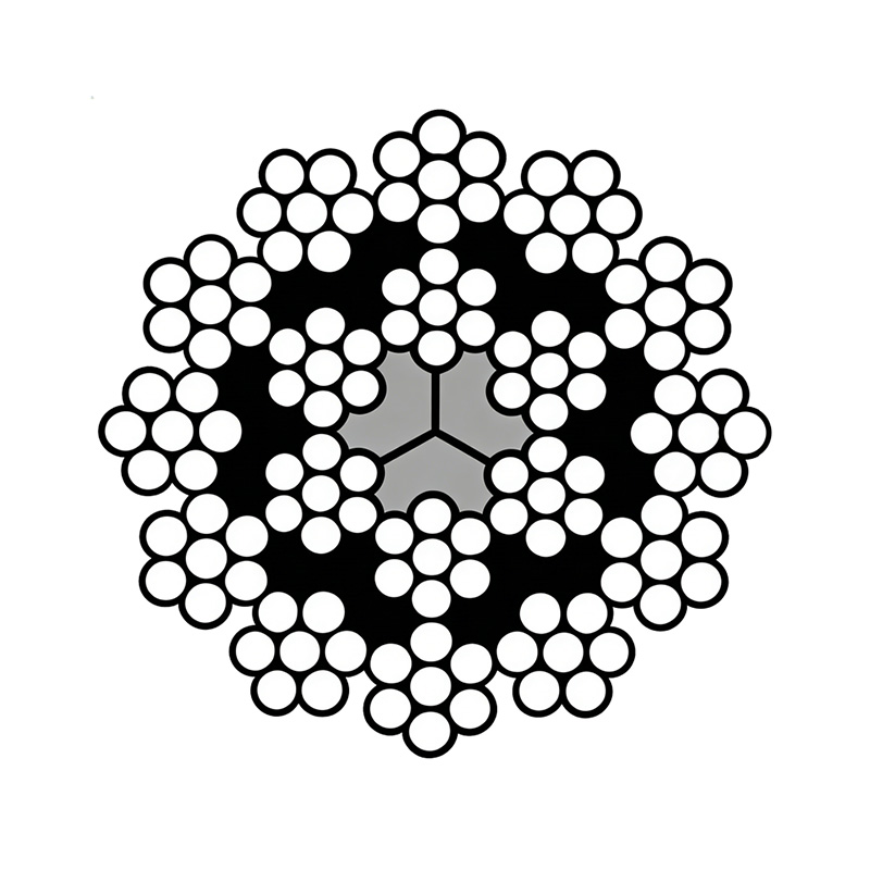 18×7+FC ståltau – EN 12385-4