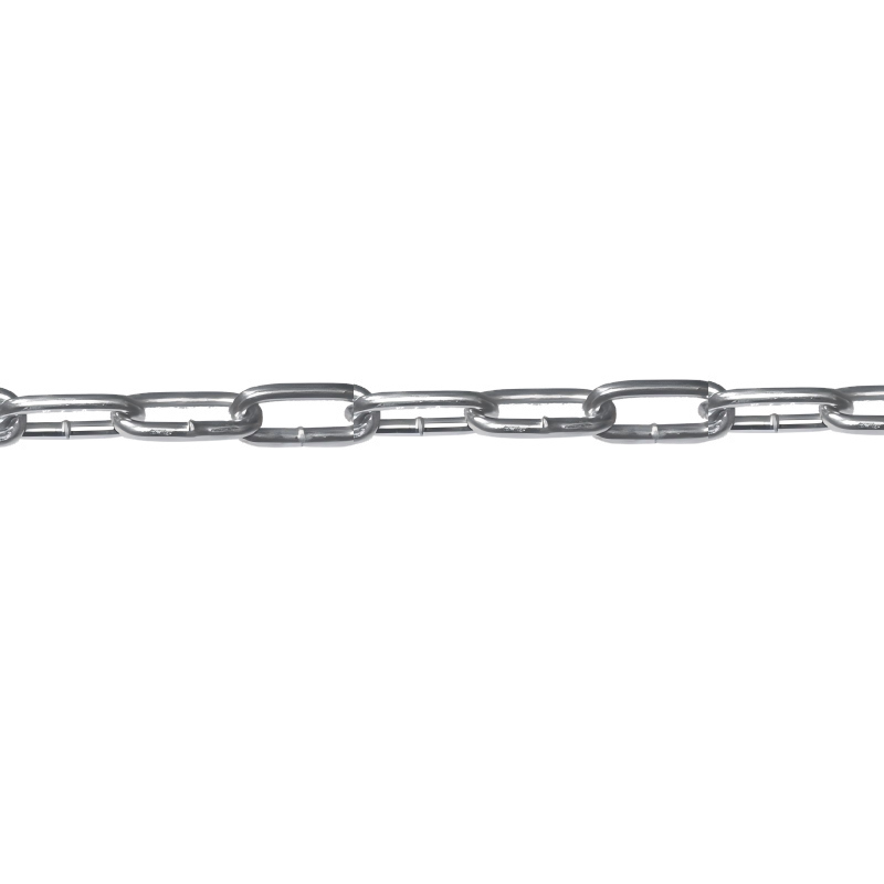 Vinylbelagt sveisløst stål Straight Link Coil Chain